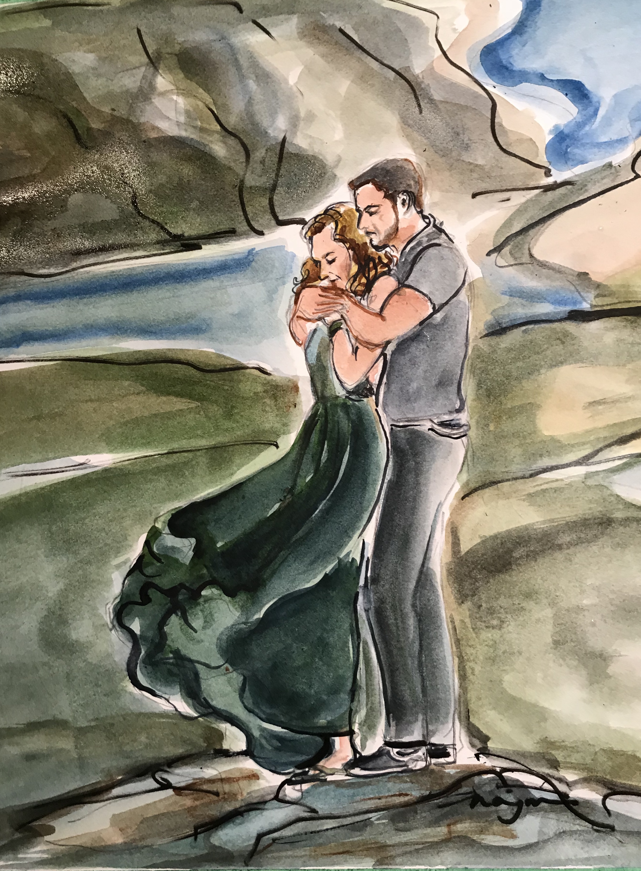 The Green Dress
