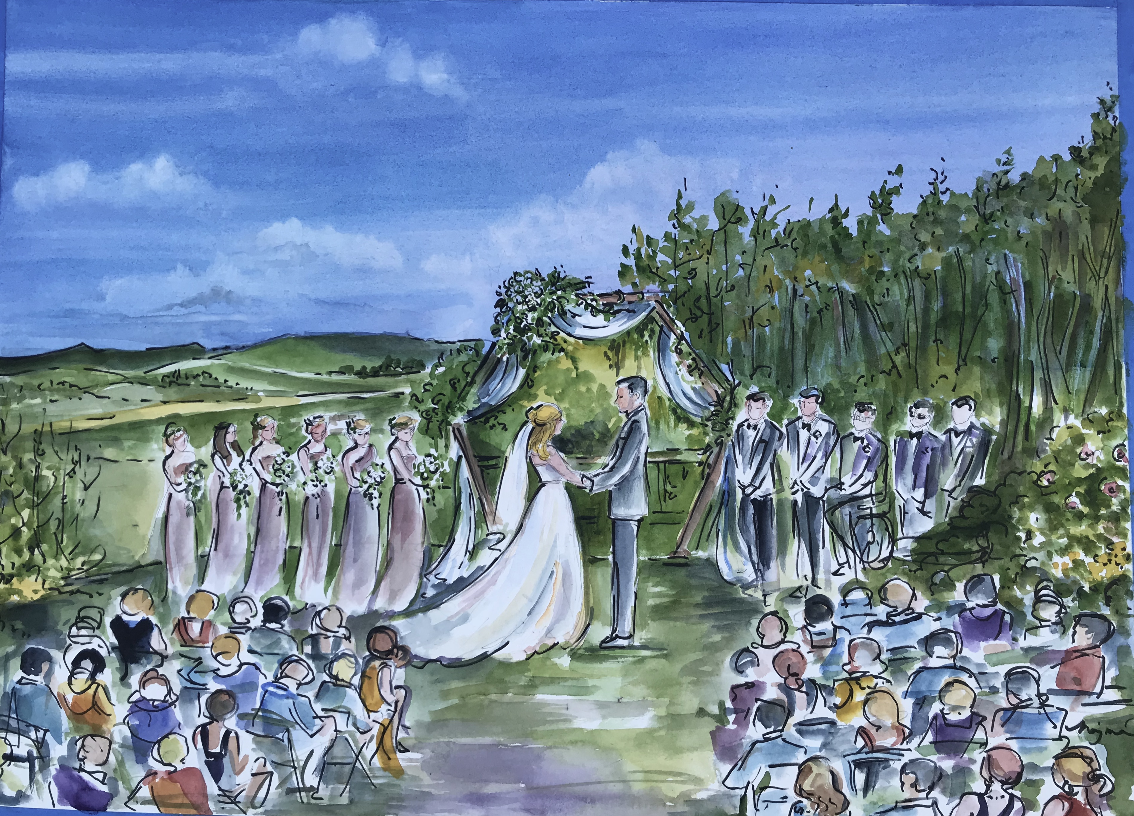 Shanna's winery wedding