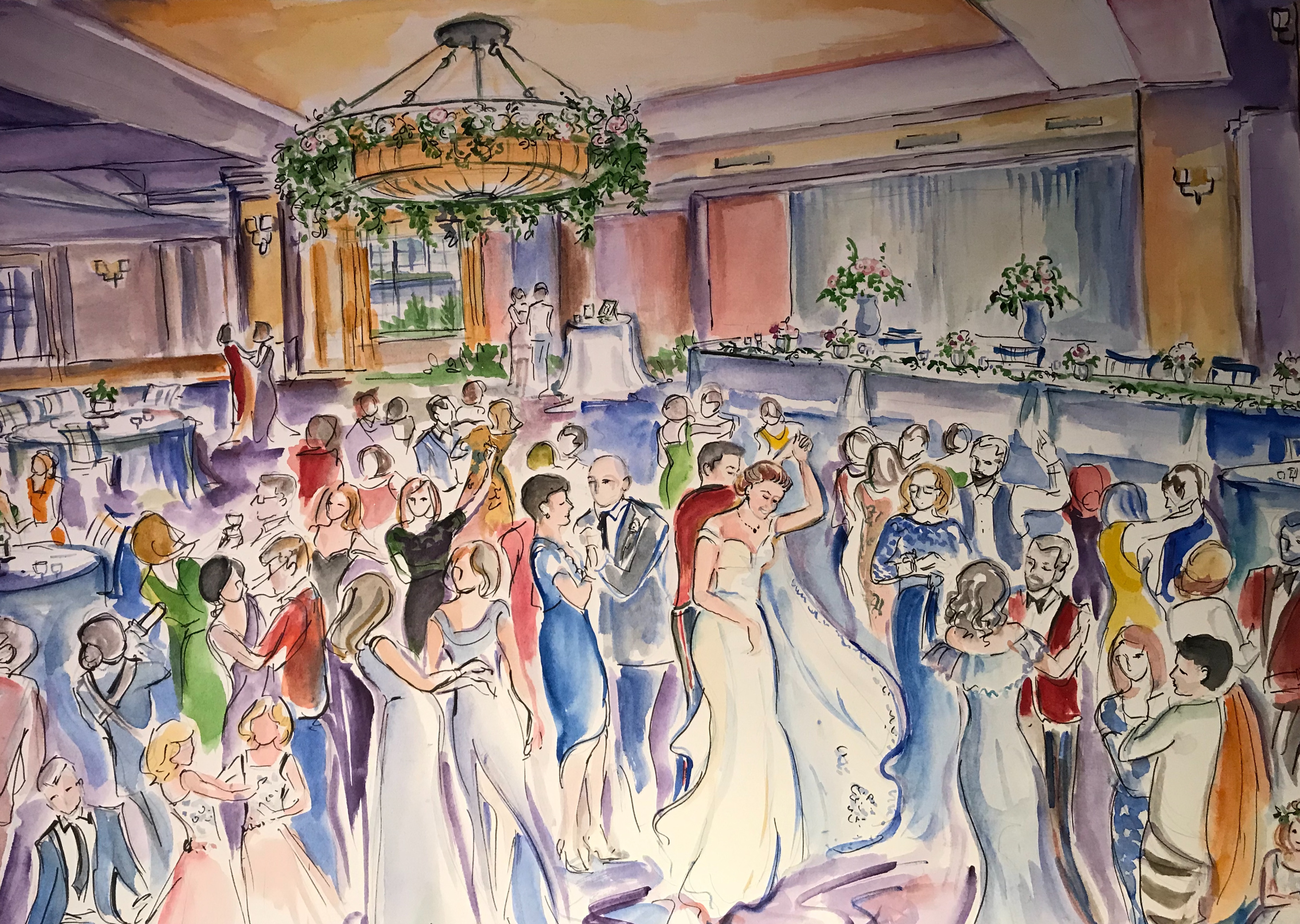 Algonquin Resort wedding of Natalie and