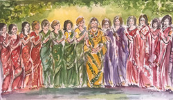 Afshan and her friends