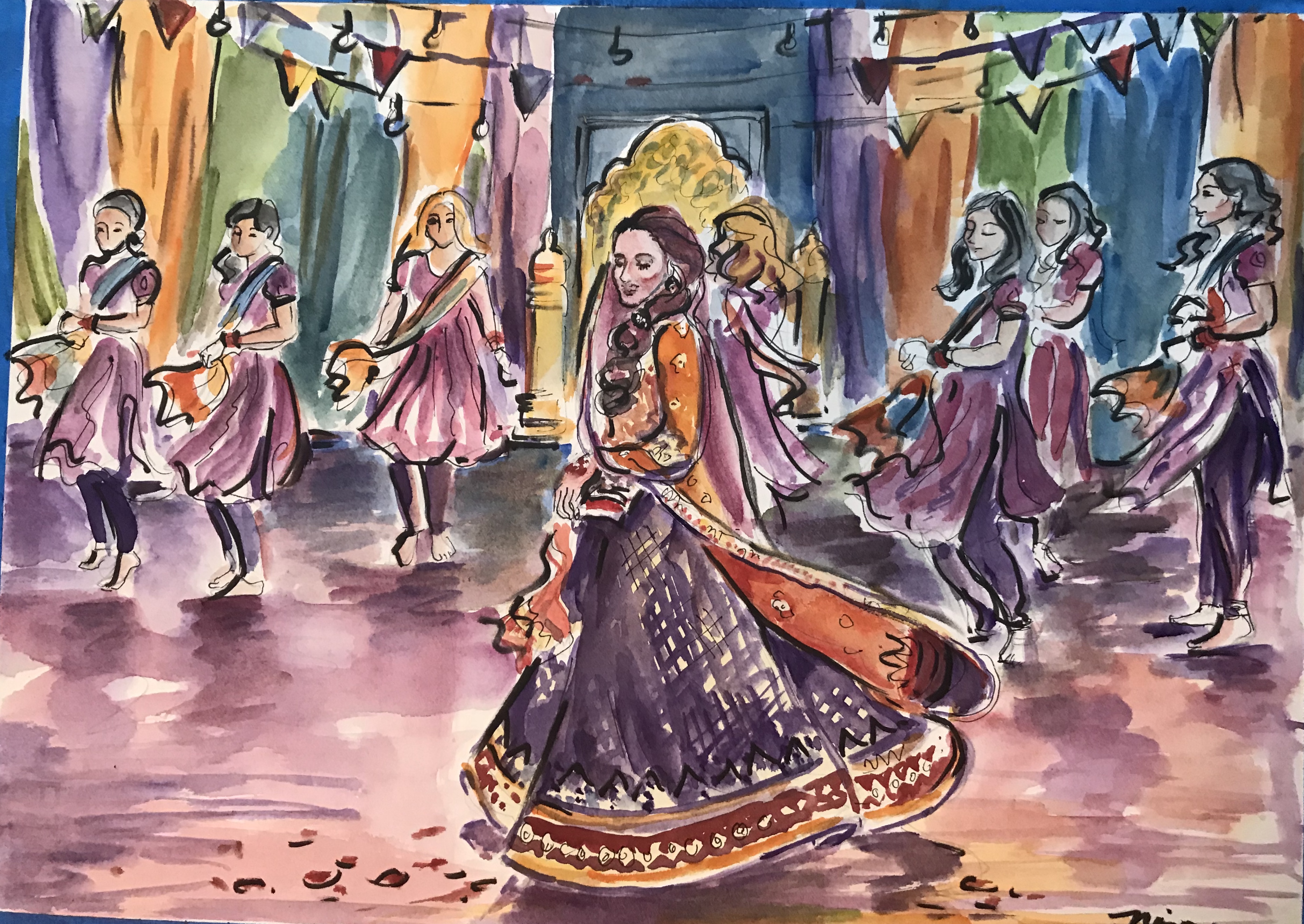 A sangeet moment