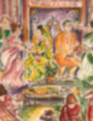 Mothers and children getting married