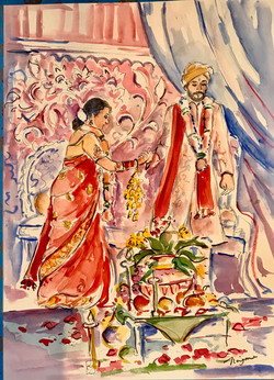 Anika wedding ceremony