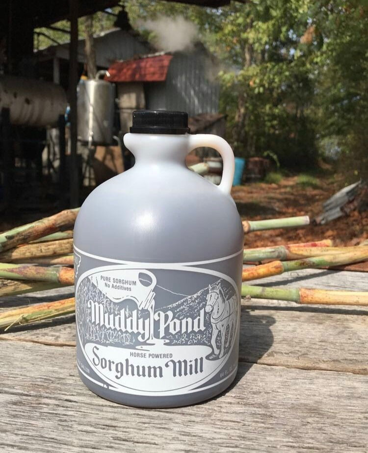 Half Gal Sorghum Syrup