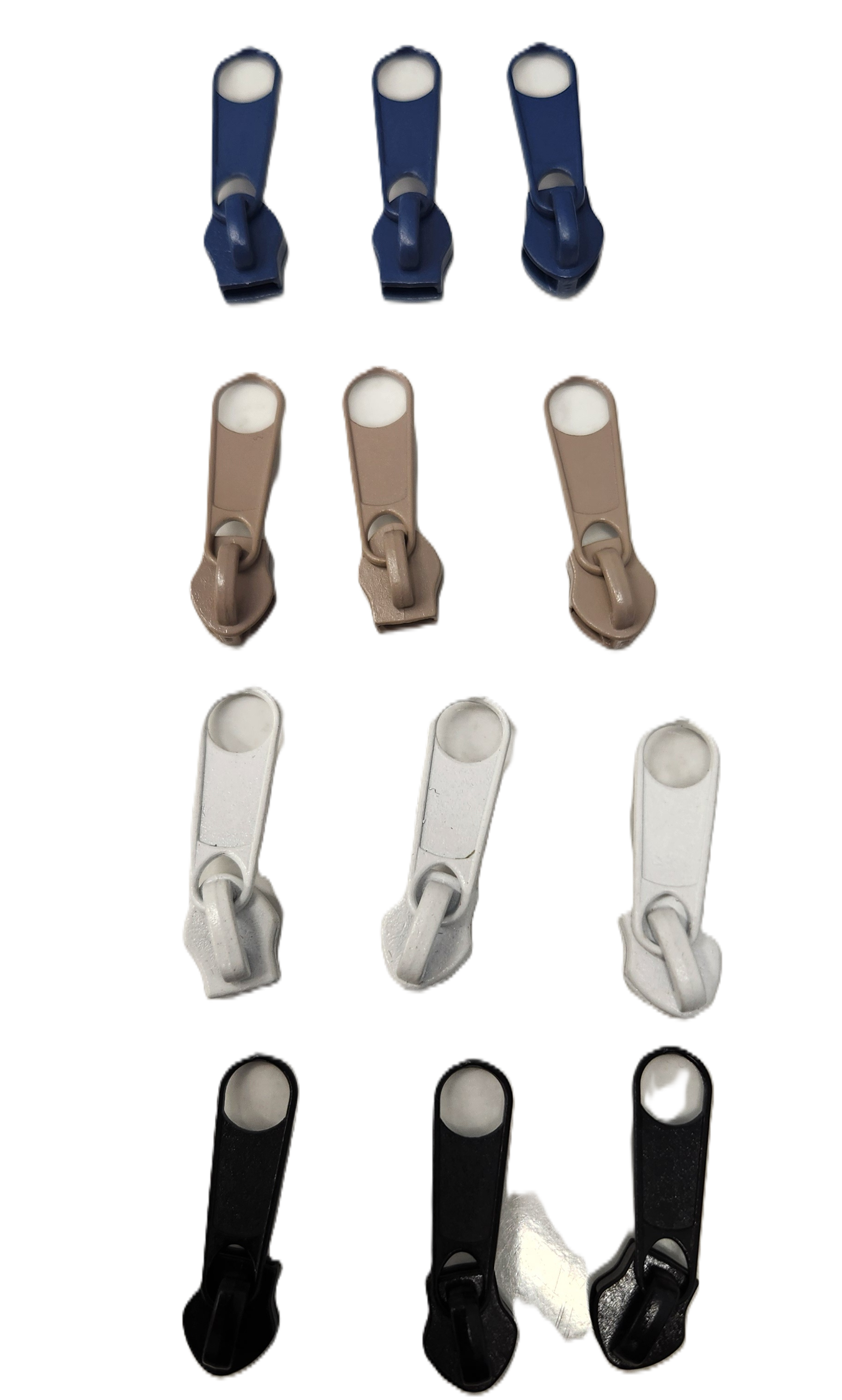 #5 Long Tap Metal Zip Sliders