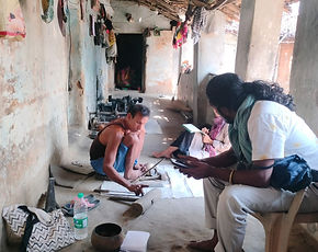 Ganeshnagar Bell Metal craft tradition in Odisha featuring master artisan Nityananda Sahu, handcrafted Tasko and Tasanga tools, Adivasi cultural heritage, traditional metalworking techniques, and living artisan practices
