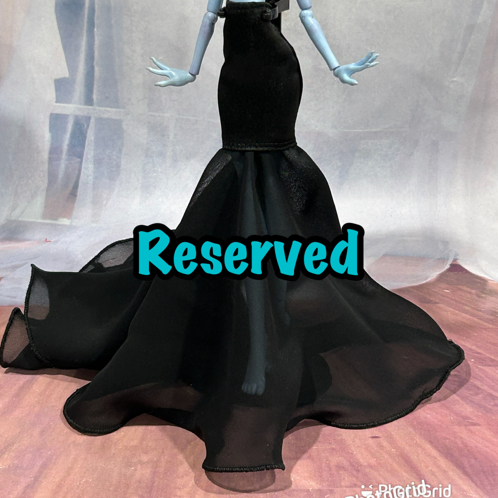 RESERVED - Custom Order FP For Ethan - Black Skirt