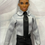 Thumbnail: Pale Grey Pinstripe Shirt and Pant Set for your Male Fashion Doll