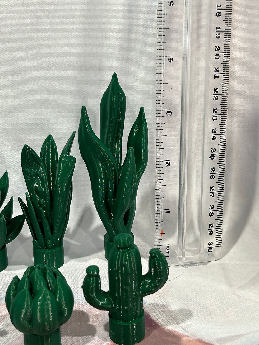 Thumbnail: Miniature Planters with Faux Plants for your Playscale (1:6) Dollhouse