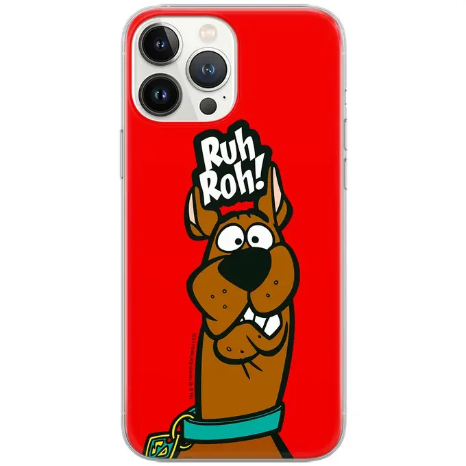 Scooby Doo 007 iPhone 14 PRO Red Phone Case