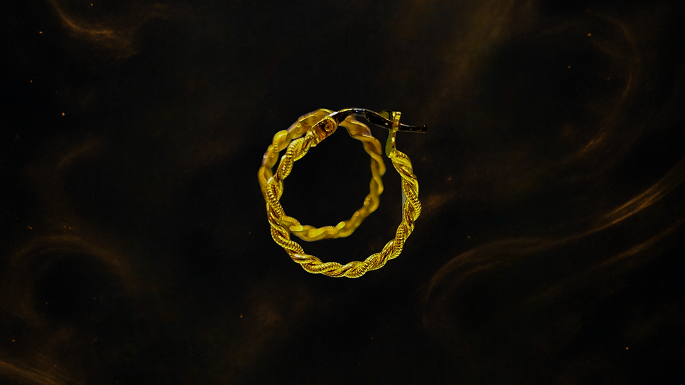 2' li Burmalı Küpe