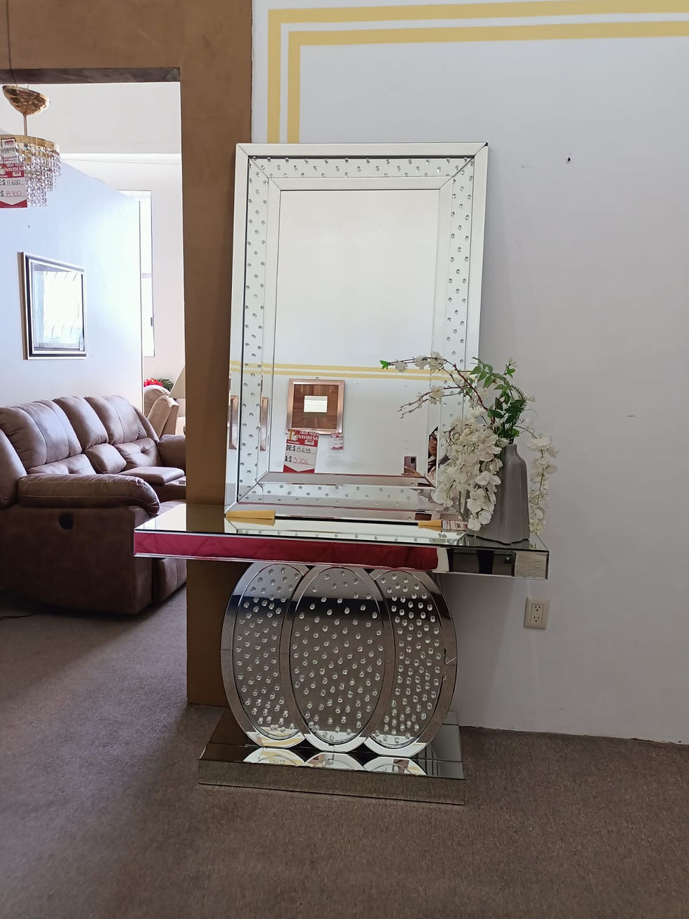CONSOLA DE CRISTAL