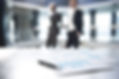 Documents and Blurred Business Men