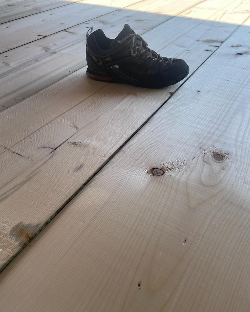Thumbnail: 9" reclaimed pine flooring