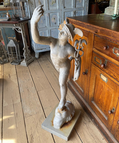 Cast-Iron Statue of Hermes/Mercury | Norfolk Reclaim