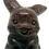 Thumbnail: Carved Red Garnet Pikachu Gemstone Figurine - 4x2 cm - Unique Statuette