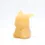 Miniatura: Statuetta di Pikachu in calcite gialla intagliata - 4x2 cm - Statuetta unica
