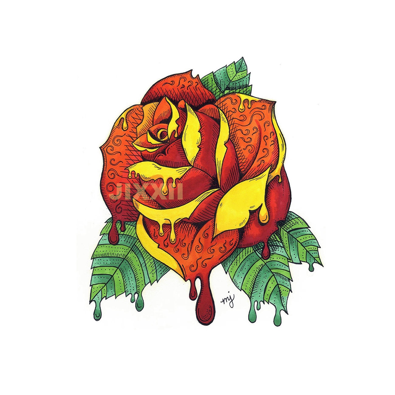 Trippy Rose