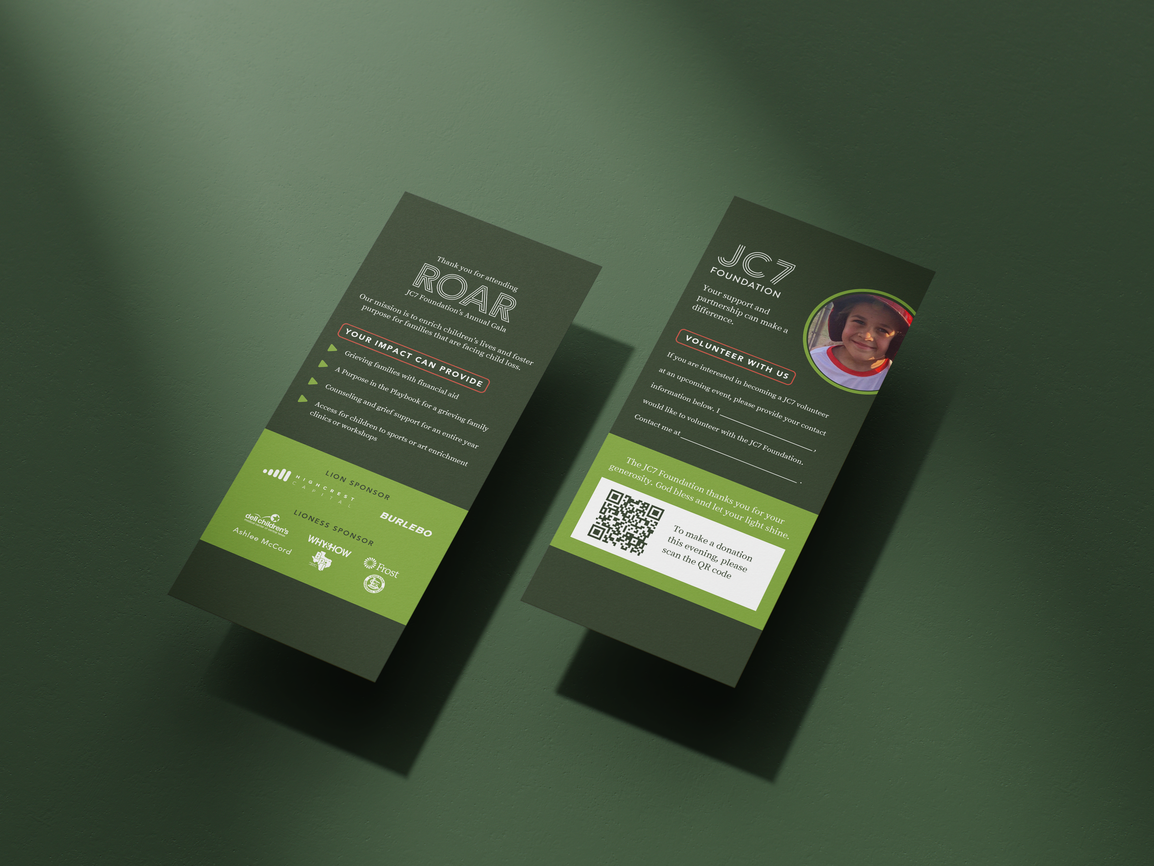 Printed event programs