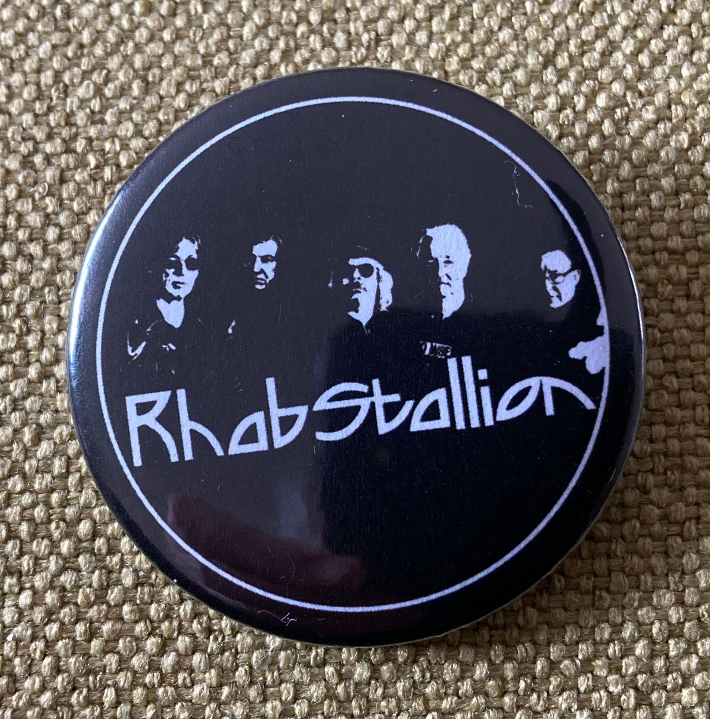 Rhabstallion Metal Pin Badge