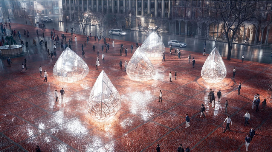 light drops healing spaces architherapy futuris architecture moshe katz