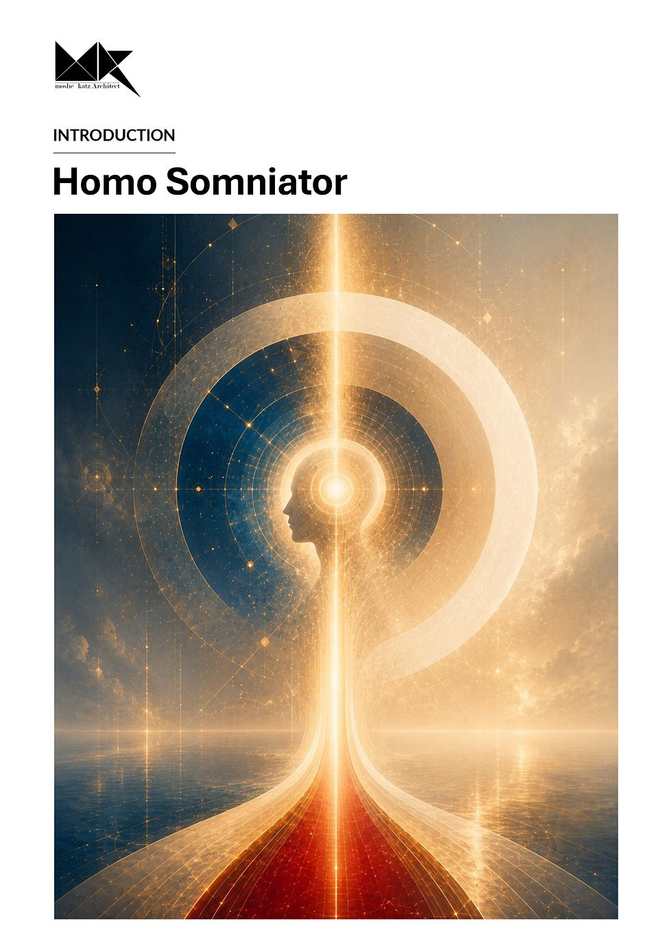 縮圖：Chapter cover for the book of homo somniator by moshe katz 