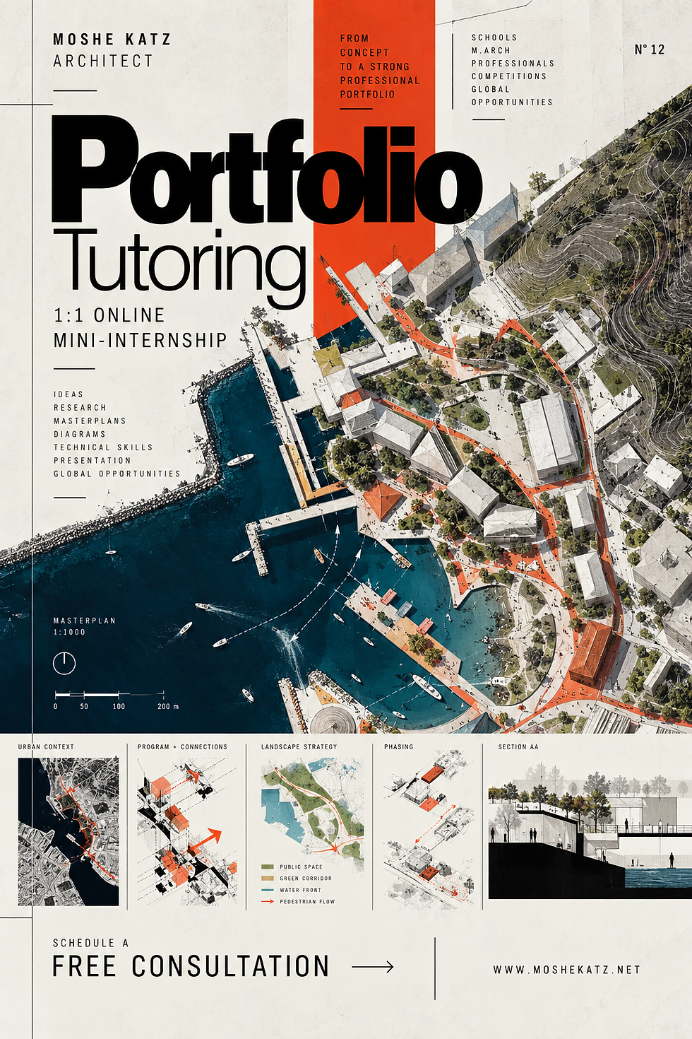 Architecture Portfolio for Master's Applicants