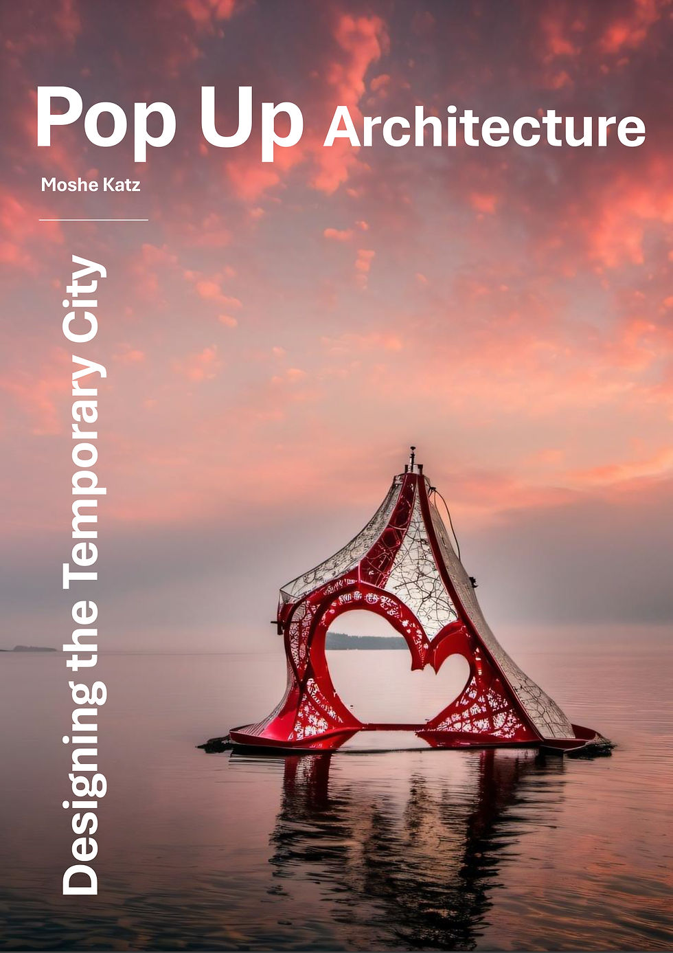 pop up architecture book designing the temporary city by Moshe Katz architect