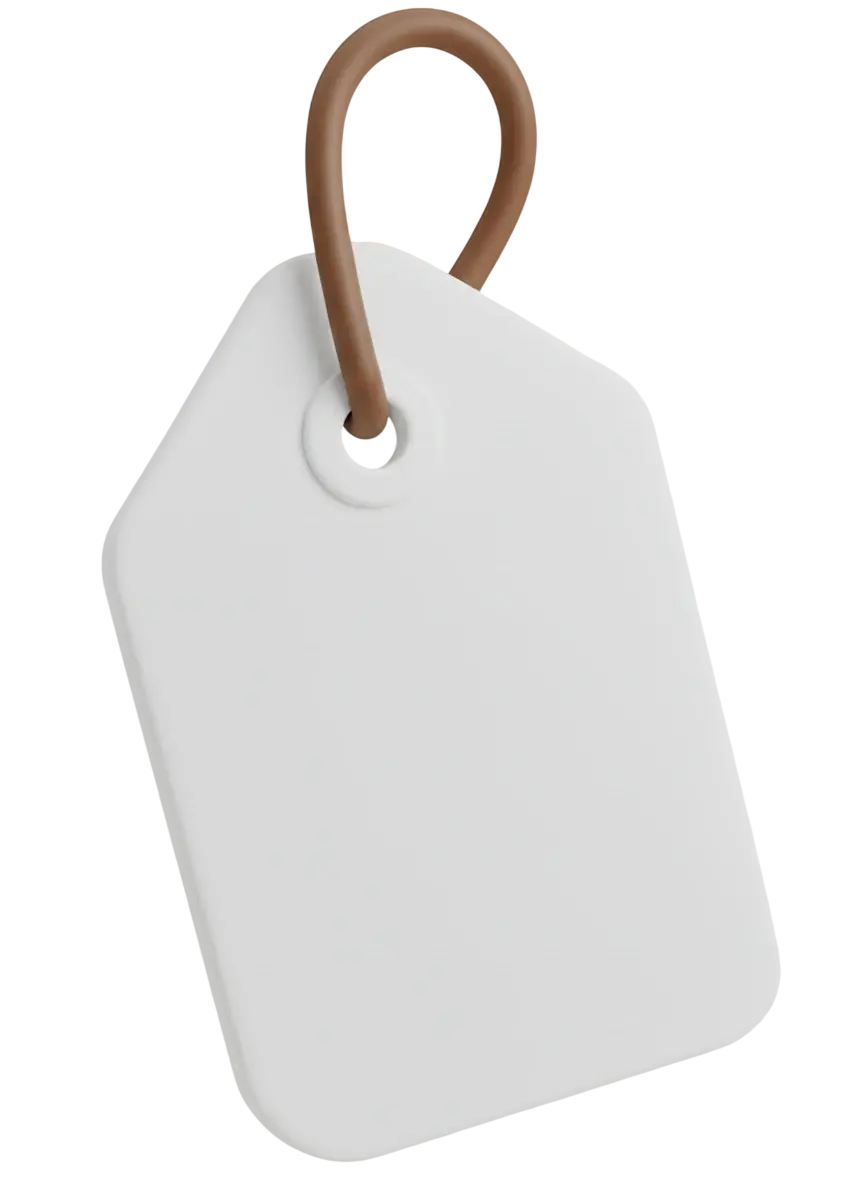 Blank Price Tag