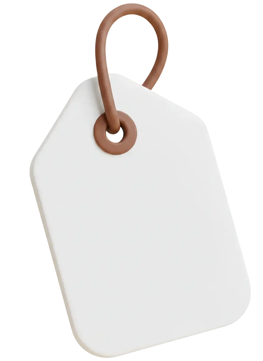 Blank Price Tag