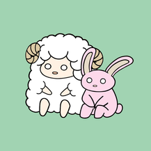 ひつじ　卯年アイコン