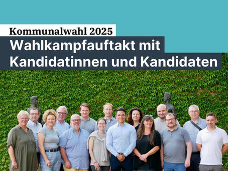 📣 Wahlkampfauftakt der CDU Wesseling!