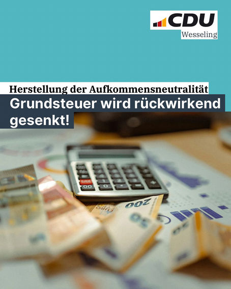 Grundsteuersenkung 📉
