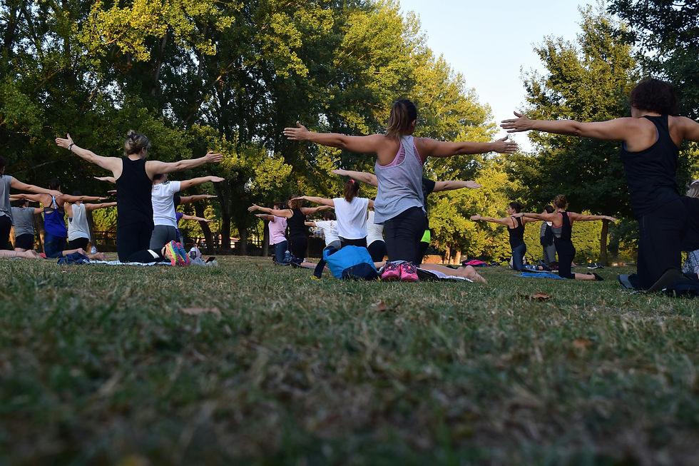 Bli med på Uteyoga på Volla?