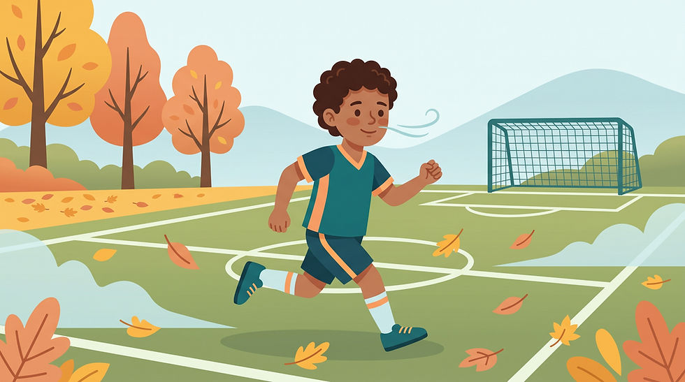 Nasal Breathing for Young Athletes in Fall Sports