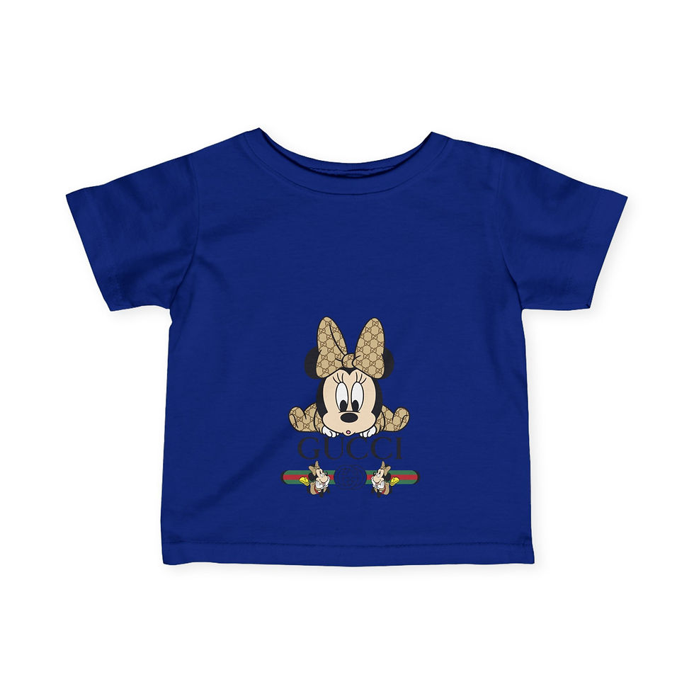 Thumbnail: Infant Fine Jersey Tee - Stylish Baby Shirt