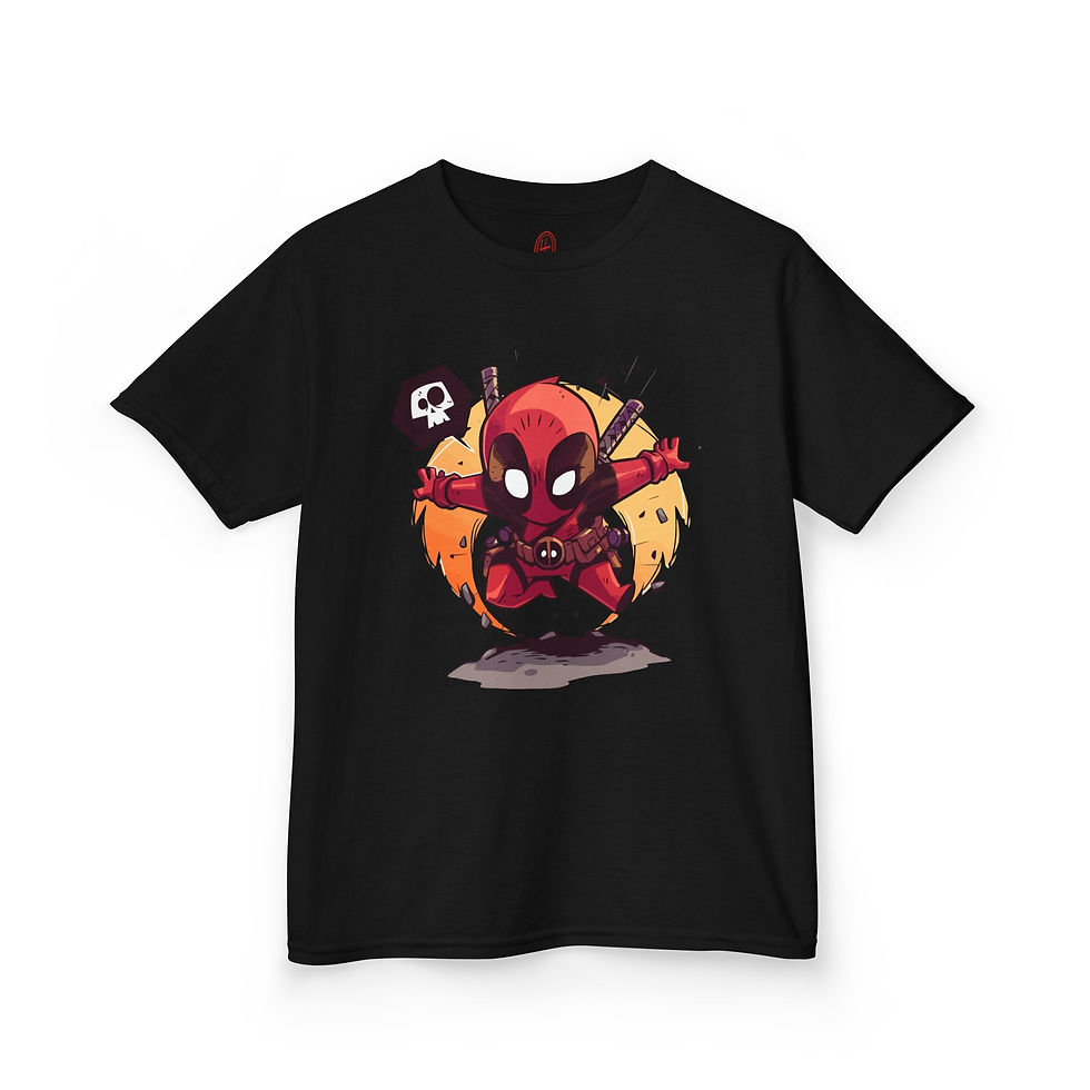 Cute Deadpool T-shirt design