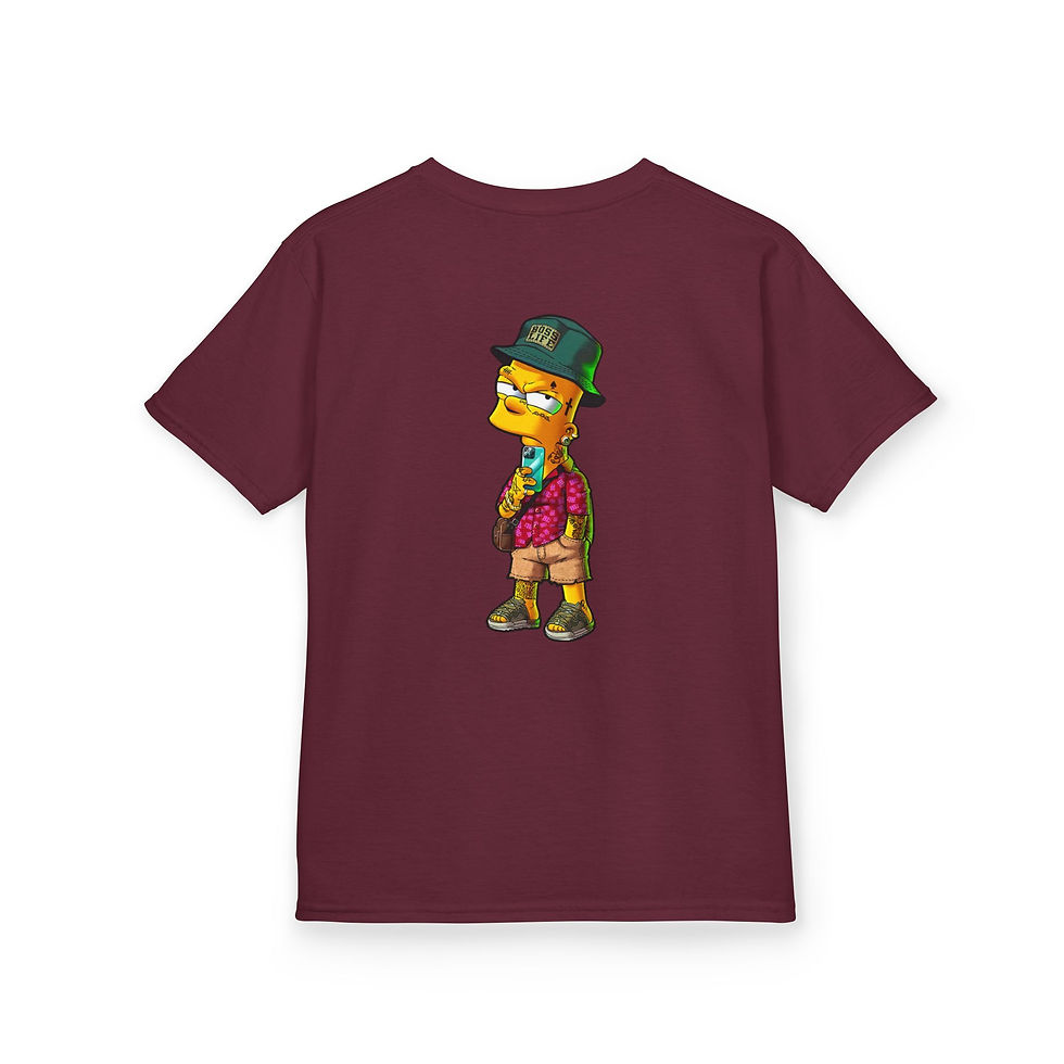Thumbnail: Kids Graphic Tee - Fun Cartoon Design