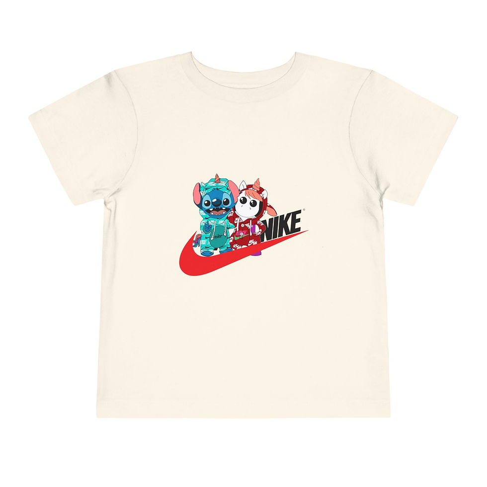 Thumbnail: Toddler Tee with Cartoon Design