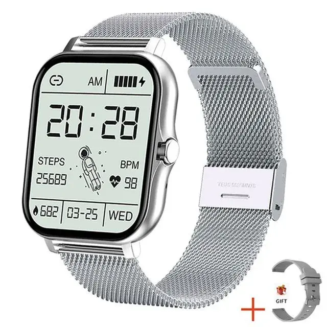 Thumbnail: LIGE Smart Watch for Women Touch Screen Bluetooth
