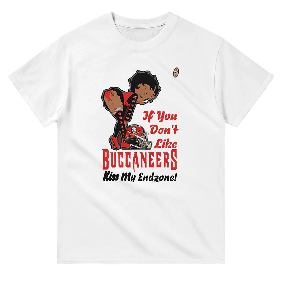 Buccaneers Kiss My Endzone Tee Female
