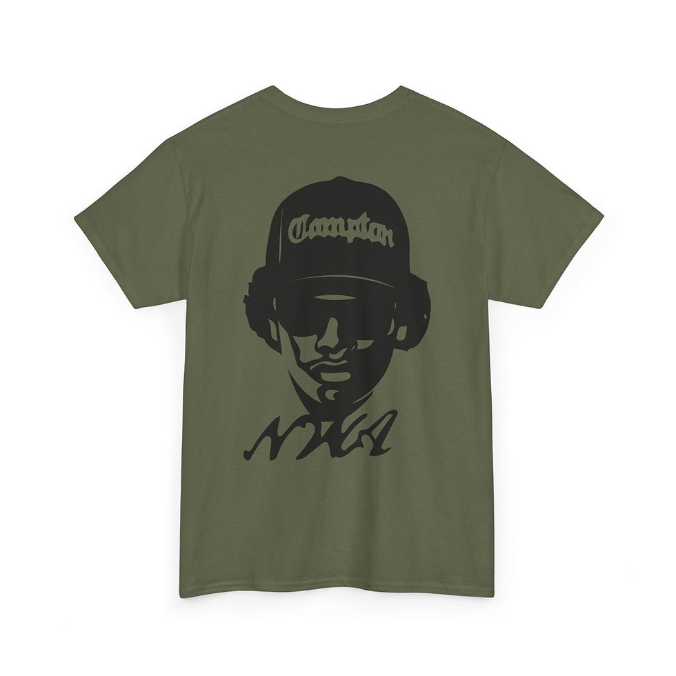 Thumbnail: Rap Legends Heavy Cotton Tee Inspired by Hip-Hop Culture