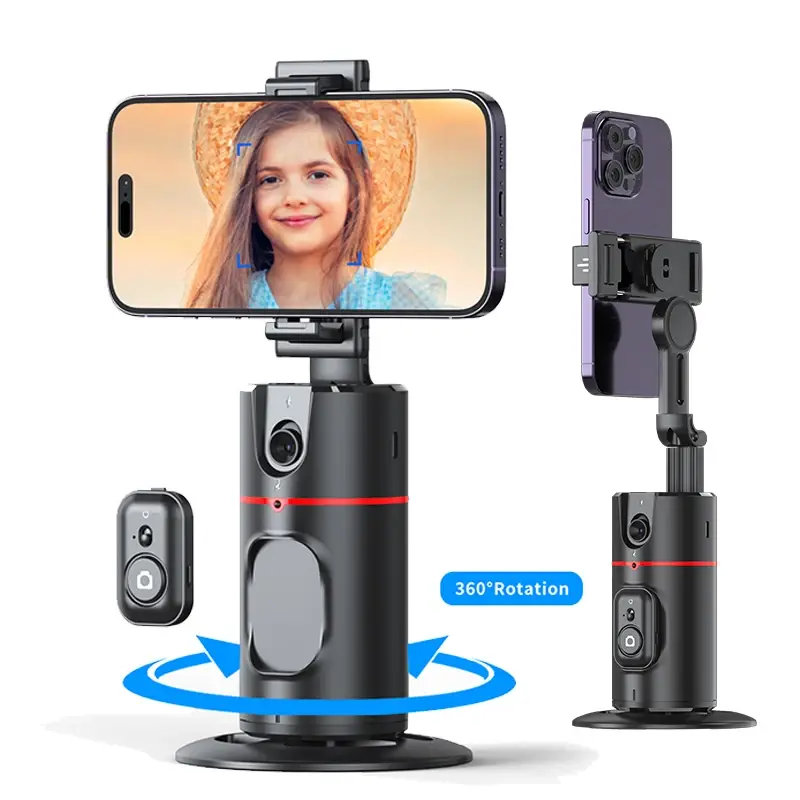 Thumbnail: Facial Recognition Gimbal 360 Automatic Rotation Gesture Control