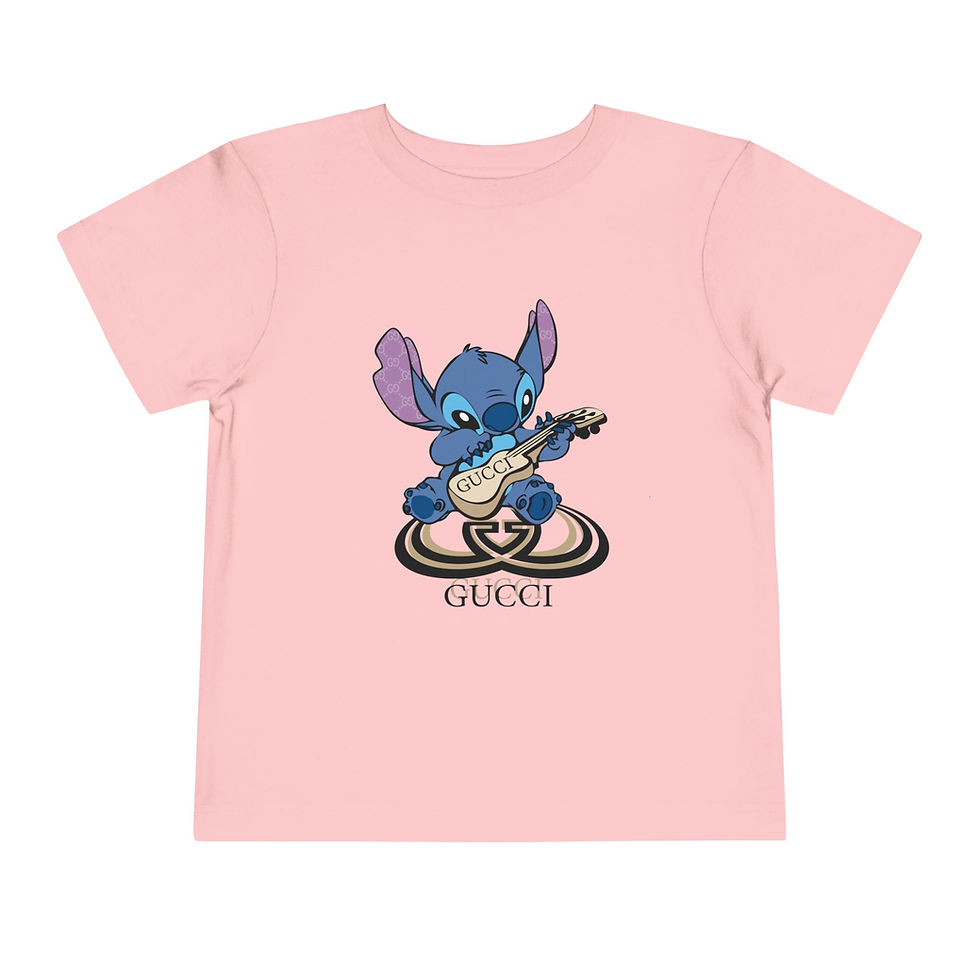 Thumbnail: Toddler Tee with Cartoon Design