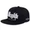 Thumbnail: Thug Life Embroidery Snapback Casual Bone Adjustable