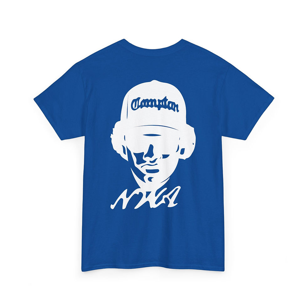 Thumbnail: Rap Legends Heavy Cotton Tee Inspired by Hip-Hop Culture