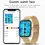 Thumbnail: LIGE Smart Watch for Women Touch Screen Bluetooth