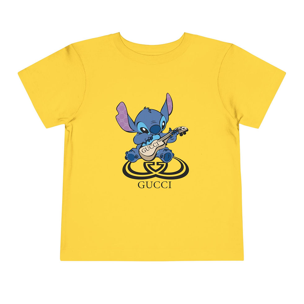 Thumbnail: Toddler Tee with Cartoon Design