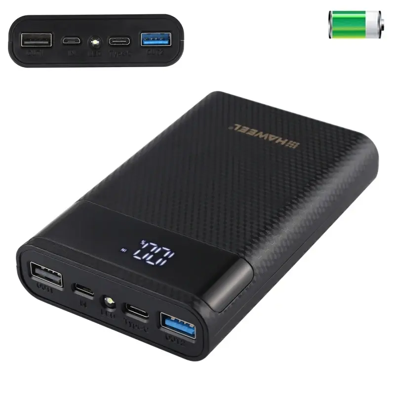 12000mah Power Bank Fast Charging