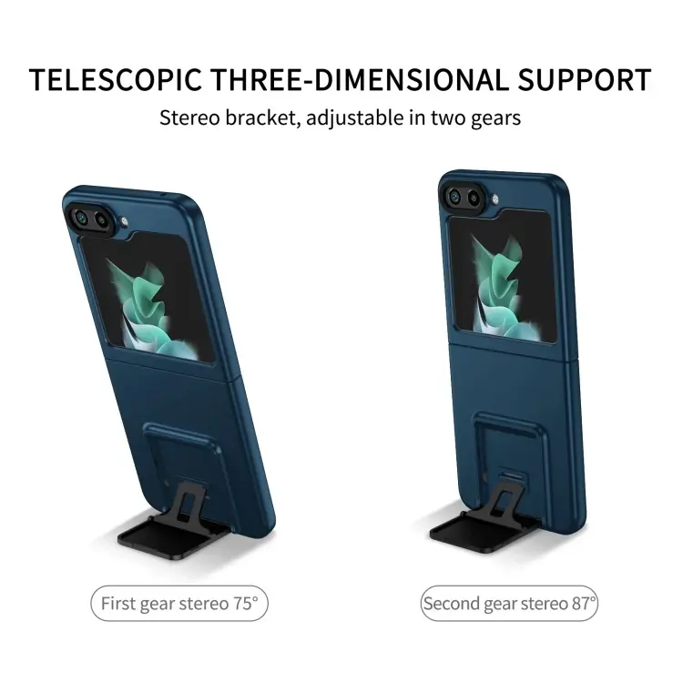 Thumbnail: Samsung Galaxy Z Flip5 Phone Case With Three-Dimensional Folding Holder
